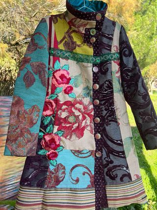 Abrigo Idel 101 Multicolor Talla L