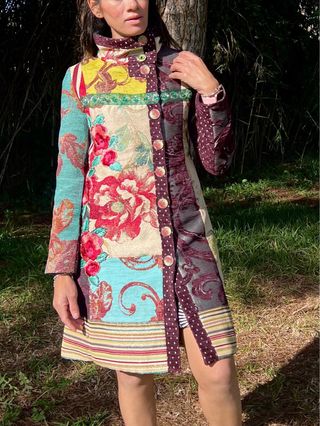 Abrigo Idel 101 Multicolor Talla L