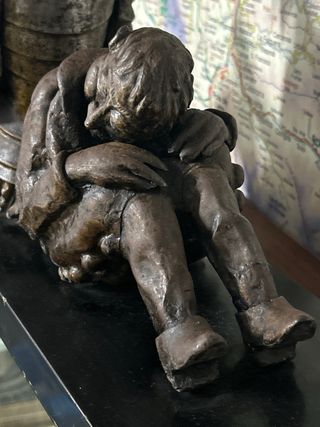 Escultura Quijote y Sancho