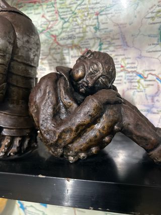Escultura Quijote y Sancho