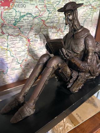 Escultura Quijote y Sancho