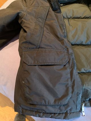 Chaqueta The North Face Talla L Niño color negro