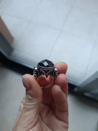 Anillos de plata ónice