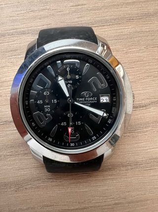 Reloj Time Force Negro Metal Cronógrafo