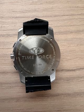 Reloj Time Force Negro Metal Cronógrafo
