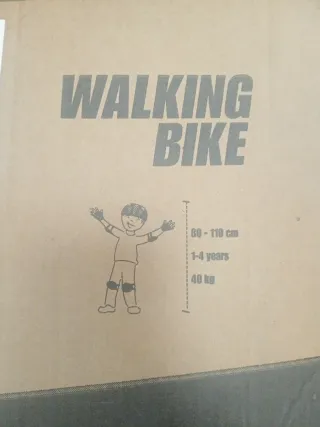 Bici Walking Bike per Bambini 1-4 Anni