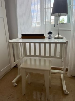 Mini cuna de madera multifuncional