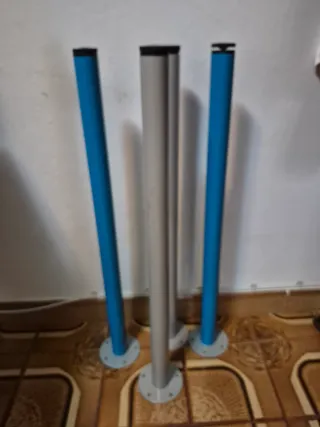 Patas para mesa metálicas y plásticas