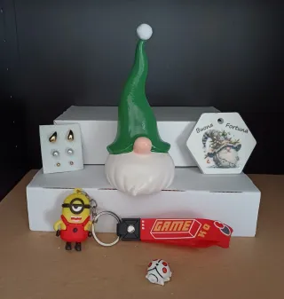 Folletto portafortuna in ceramica