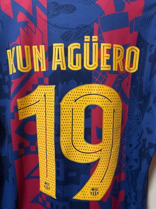 CAMISETA BARÇA FCB 2021 KUN AGÜERO