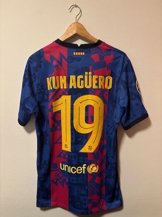 CAMISETA BARÇA FCB 2021 KUN AGÜERO