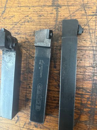 Lote 3 Portaplaquitas Torno