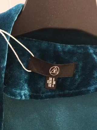 Chaqueta Terciopelo Doble Botonadura