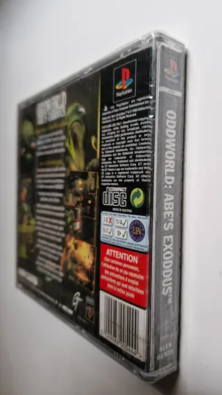 Oddworld: Abe's Exoddus PS1 PAL