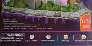 Puzzle 3D Castillo Neuschwanstein CubicFun con LED