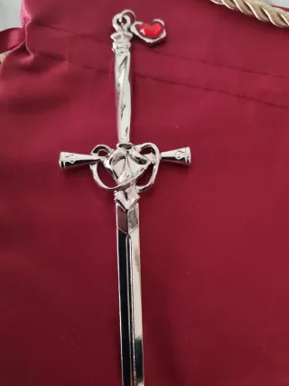 2 Marcapáginas Espada Corazón