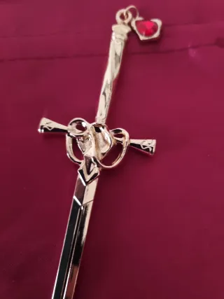 2 Marcapáginas Espada Corazón