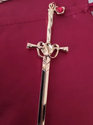 2 Marcapáginas Espada Corazón