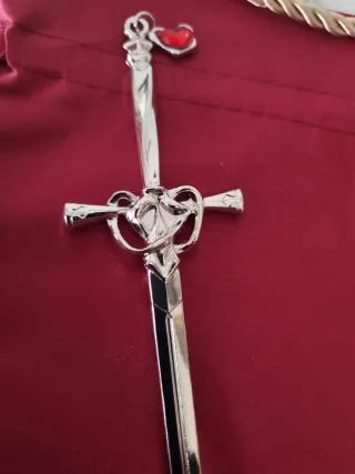 2 Marcapáginas Espada Corazón