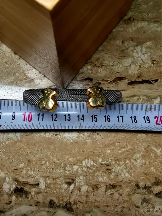 Pulsera Tous Oso Oro y Plata