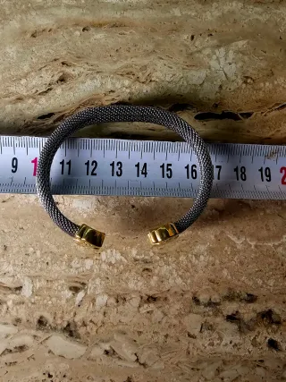 Pulsera Tous Oso Oro y Plata