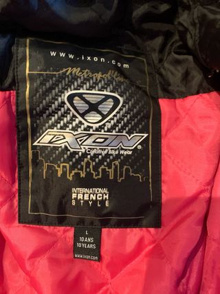 Chaqueta Moto Niño Talla L (10 años) protecciones.