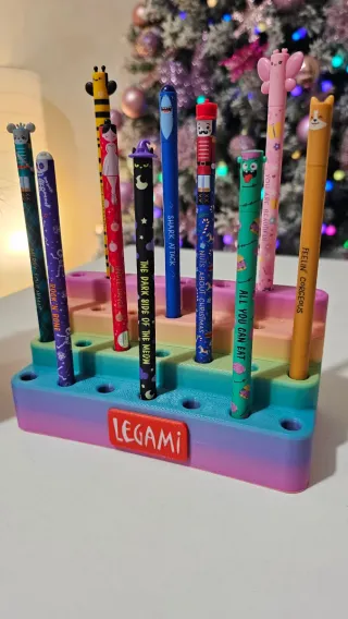 Set portapenne Legami: barattolo + espositore