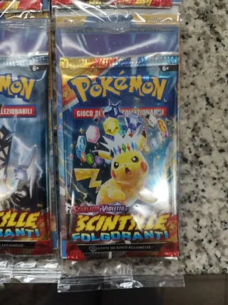 Bustine Pokémon GCC Scintille Folgoranti