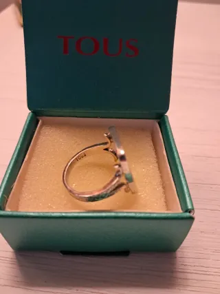 Anillo Tous Plata. Silueta Tulipán