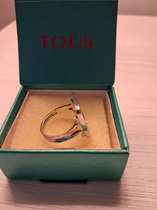 Anillo Tous Plata. Silueta Tulipán