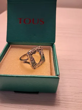 Anillo Tous Plata. Silueta Tulipán