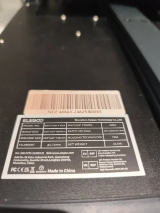 ELEGOO Neptune 4 MAX Impresora 3D