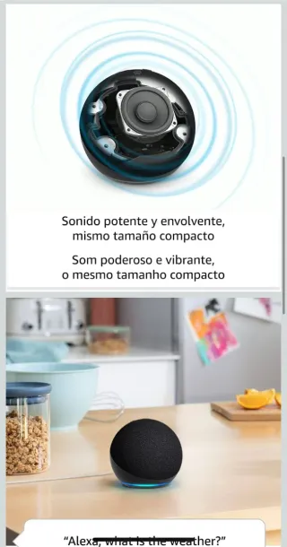 Amazon Echo Dot 5ª Gen (2022) Grigio