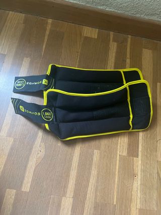 Tobilleras de peso DOMYOS 1kg