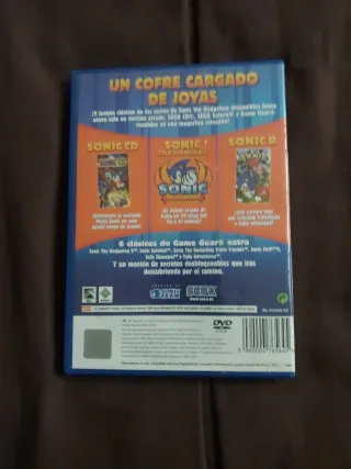 Sonic Gems Collection PS2 PAL Completo