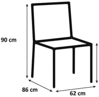 Sillón rosa de tela y metal