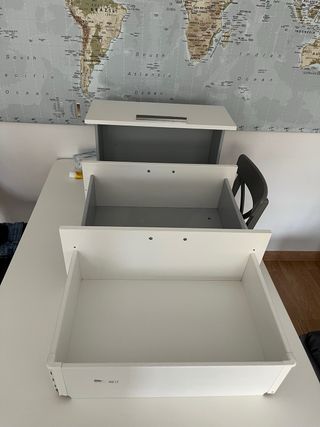 3 Cajones Ikea BESTA con rieles y frontales