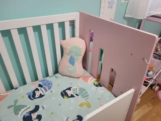 Cuna bebé convertible Alondra Omni 4 en 1