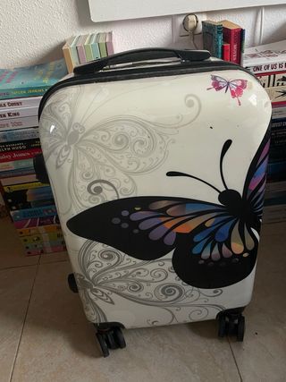 Maleta de Viaje con Diseño de Mariposas