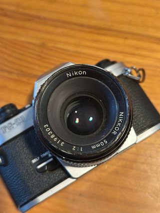 Nikon FG-20 + Objetivo Nikkor 50mm f/2