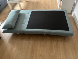 Nio-Sillón cama verde agua
