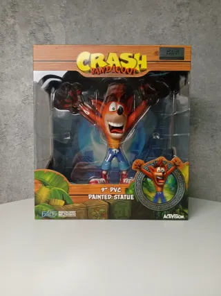 Figura Crash Bandicoot 9 PVC Pintada