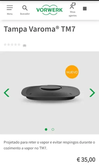 Tampa Varoma TM7 Vorwerk