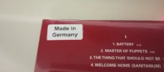 Metallica Master of Puppets Vinilo Color Rarisimo