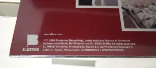 Metallica Master of Puppets Vinilo Color Rarisimo