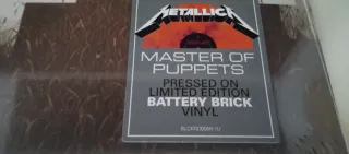 Metallica Master of Puppets Vinilo Color Rarisimo