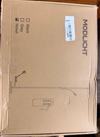 Lampada da Terra LED 35W Nichel