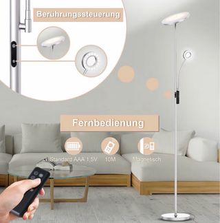 Lampada da Terra LED 35W Nichel