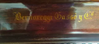 Piano Bernaggi Gastó y Cia