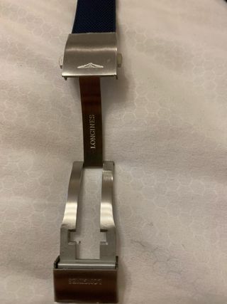 Correa Longines Hydroconquest 21mm Azul